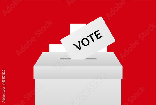 Election in the Switzerland. Election Concept. Vector Illustration.