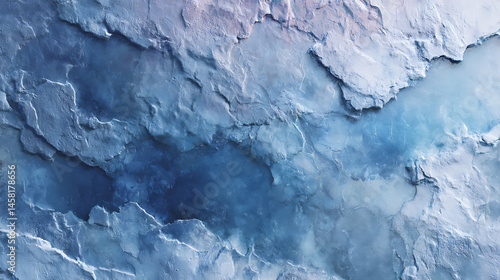 Wallpaper Mural Beautiful original background image in a wide format in light blue tones of the surface with the texture of ice or stone Torontodigital.ca