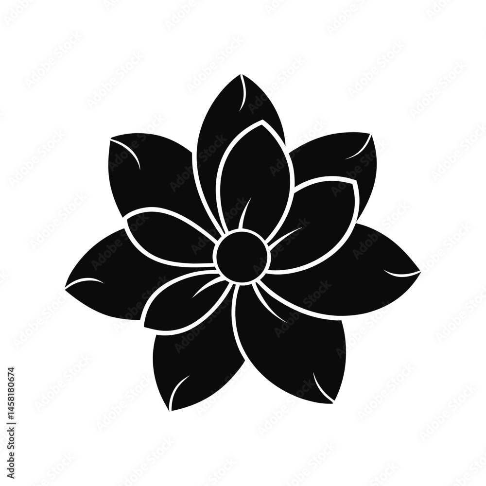 vector illustration of a flower vector illustration of a flower