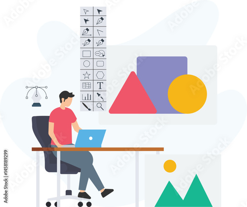 Graphic designer or visual artist, logo design or brand identity, typography or font selection, color theory or visual composition, vector graphics or Adobe Illustrator, photo editing or retouching

