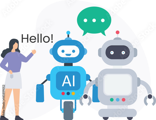 Robot bot or automated assistant, artificial intelligence (AI) or machine learning, chatbot or conversational agent, robotic process automation (RPA) or task automation, virtual assistant or AI-powere