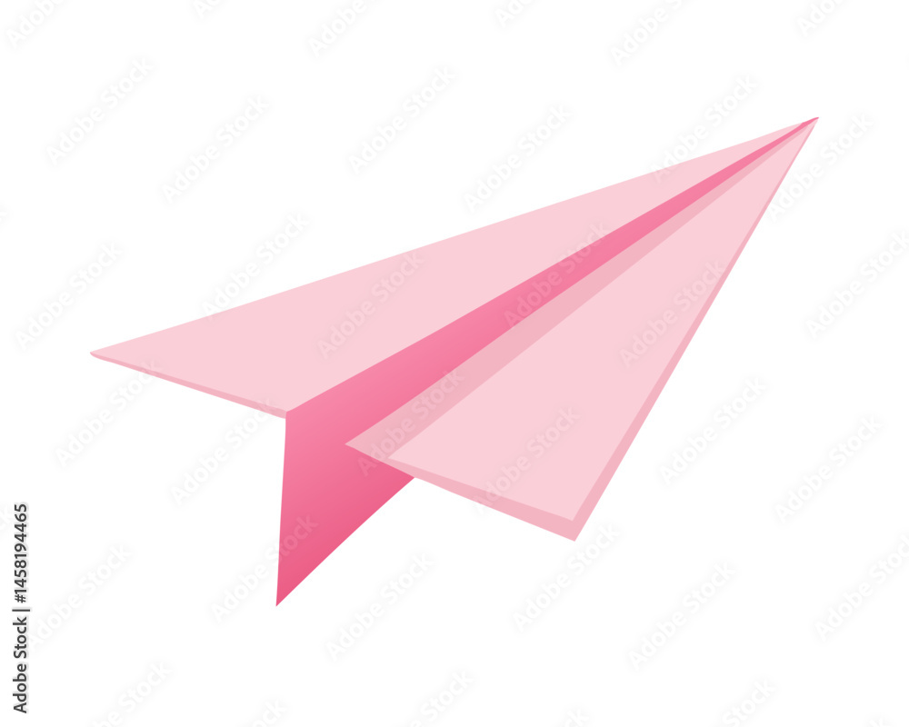 paper plane isolated on white paper plane isolated on white