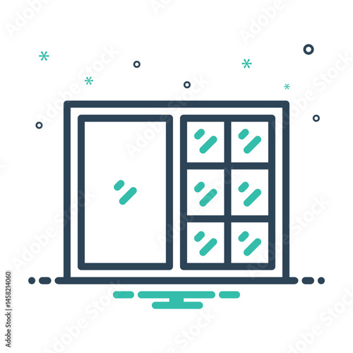 Mix icon for window
