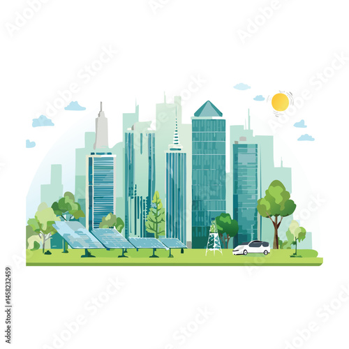 Environment Day Illustration