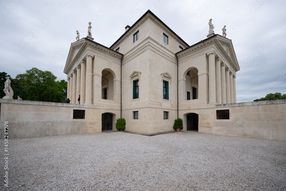 Villa La Rotonda, Villa palladiana, Vicenza, Veneto, Italia.