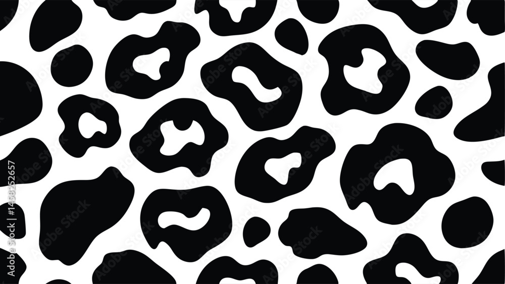 Fototapeta premium Leopard Spots Pattern