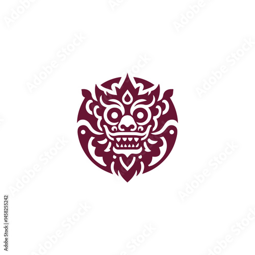 Barong mask logo