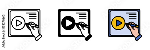 Whiteboard Animation is an engaging video style where drawings are hand-sketched to explain concepts visually.