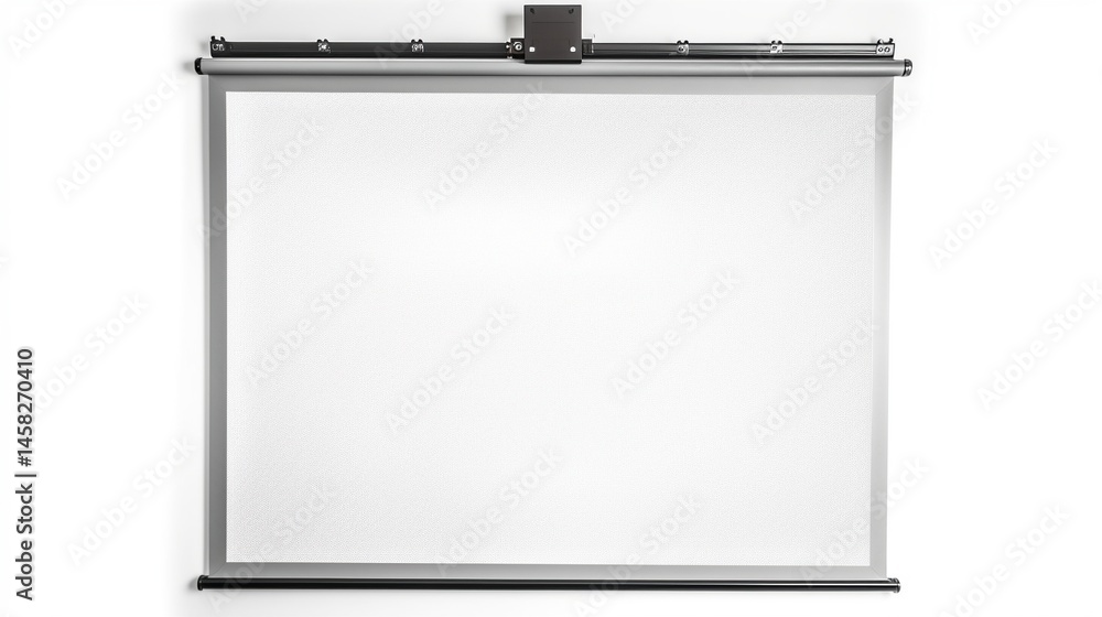 Projection screen, mounted Projection screen, mounted
