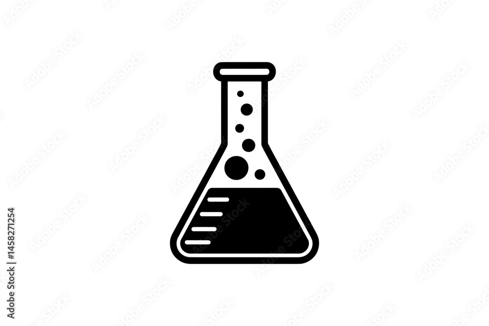 Laboratory flask science beaker chemistry equipment Laboratory flask science beaker chemistry equipment