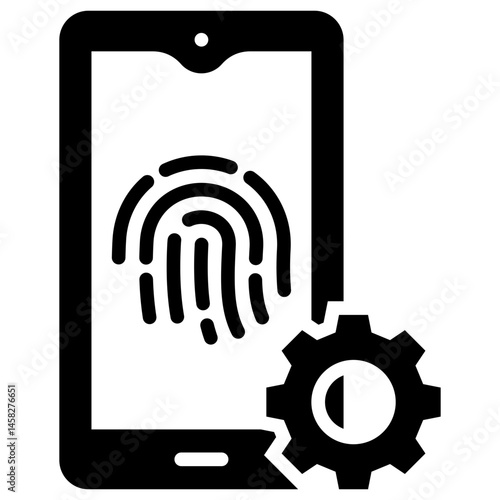 Mobile Security Icon