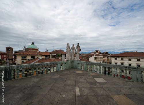 Obraz na płótnie Basilica Palladiana, Vicenza, Veneto, italia, w salonie