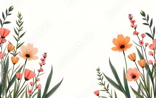 Spectacular Set of vector background with hand draw pink gold solhouettes of lotus flower and leaves. High quality