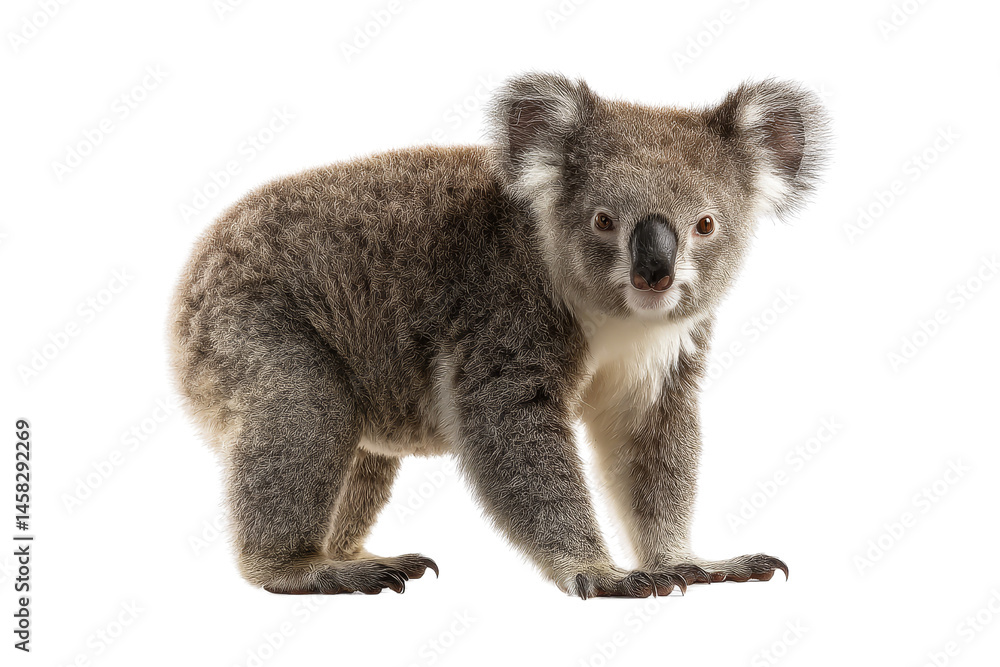 Koala observing in nature australia Koala observing in nature australia