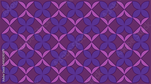 seamless pattern with pink flowers. repeating floral batik design motif