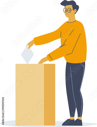votación