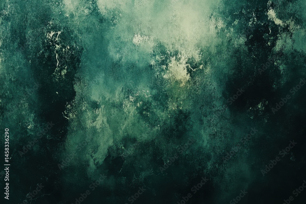 Obraz premium Seamless abstract green grunge backdrop with textured elements for creative design projects, abstract animated green grunge backdrop, seamless ,