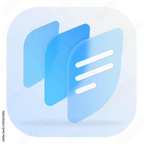 Glassmorphism PopUp 3D Button UI Icon Sign and Symbol Design Illustrator Png Svg