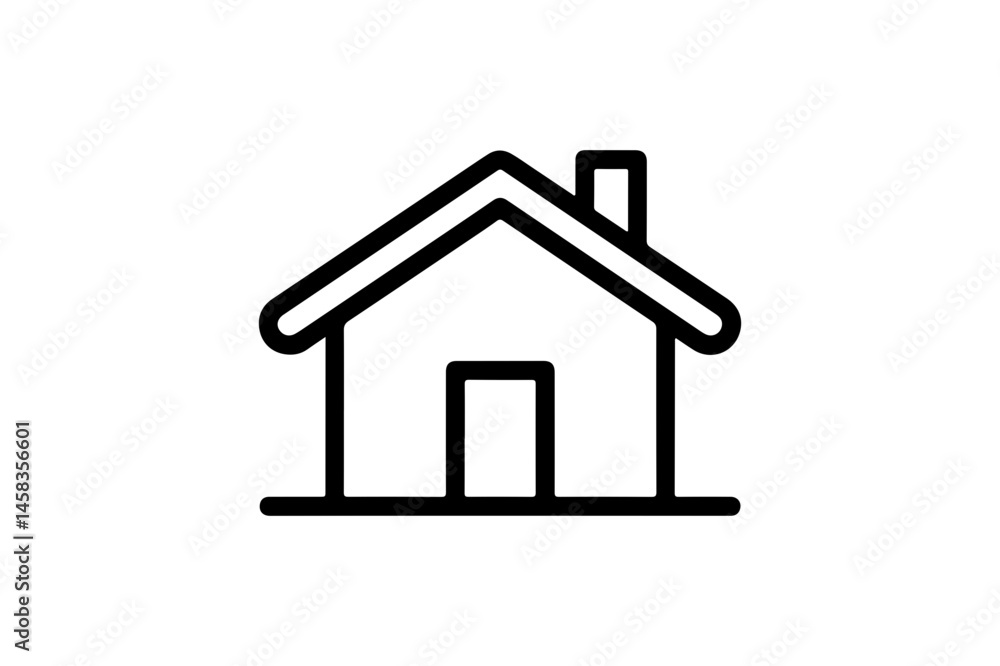 Simple house icon Simple house icon