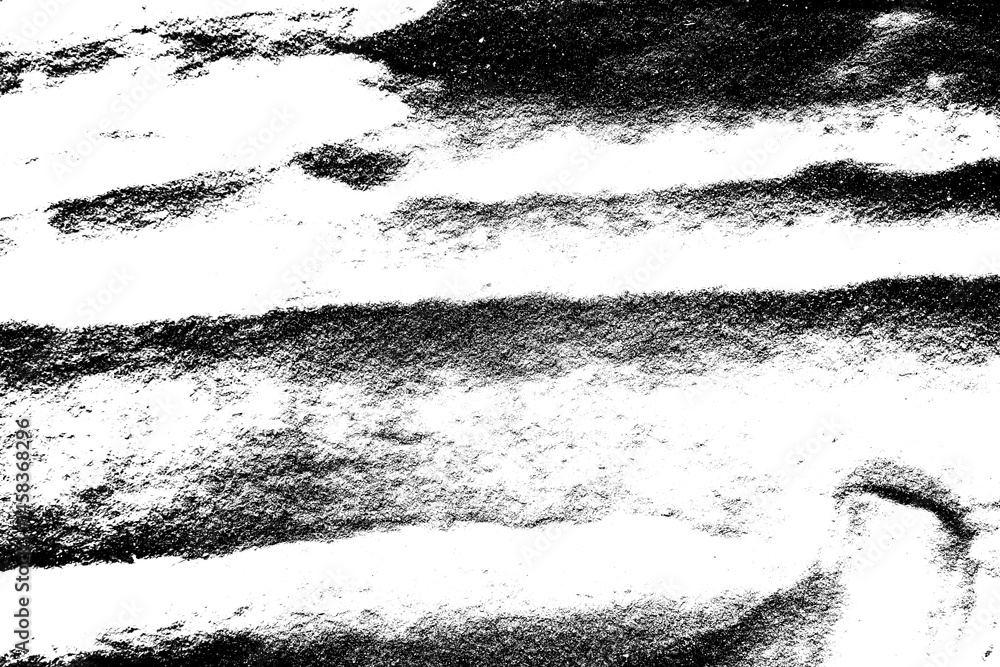 Fototapeta premium Abstract grunge black and white distressed texture background