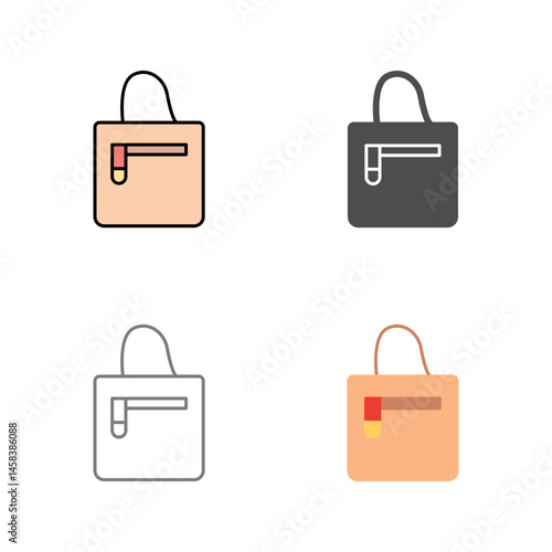 Handbag Vector Icon