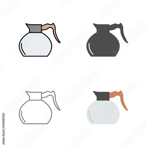 Coffee Pot Vector Icon