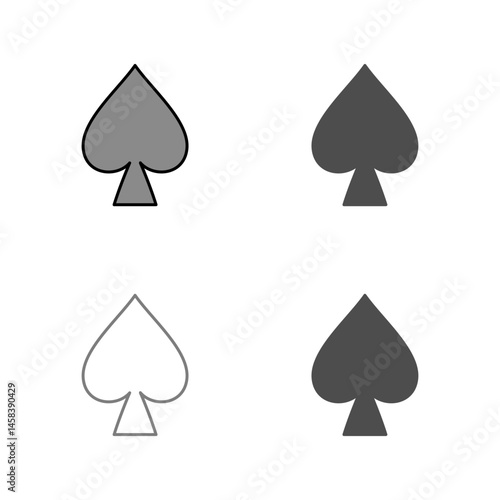 Spade Vector Icon