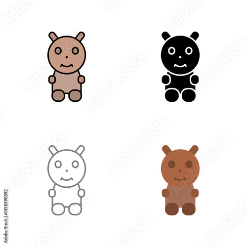 Unique Toys Vector Icon