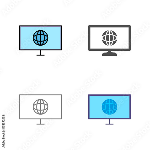 Unique Intranet Vector Icon