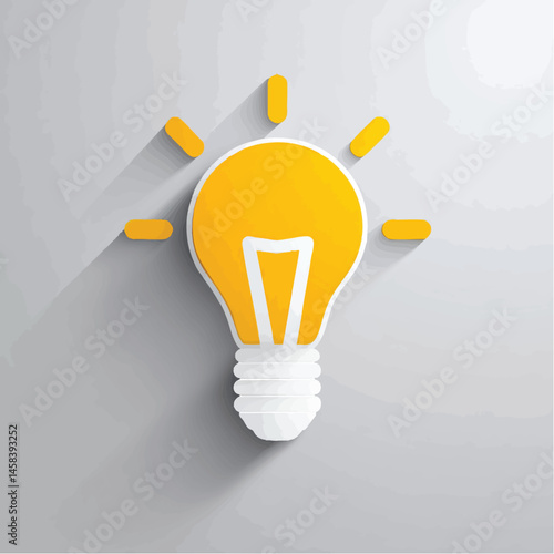 Bright idea shines on gray