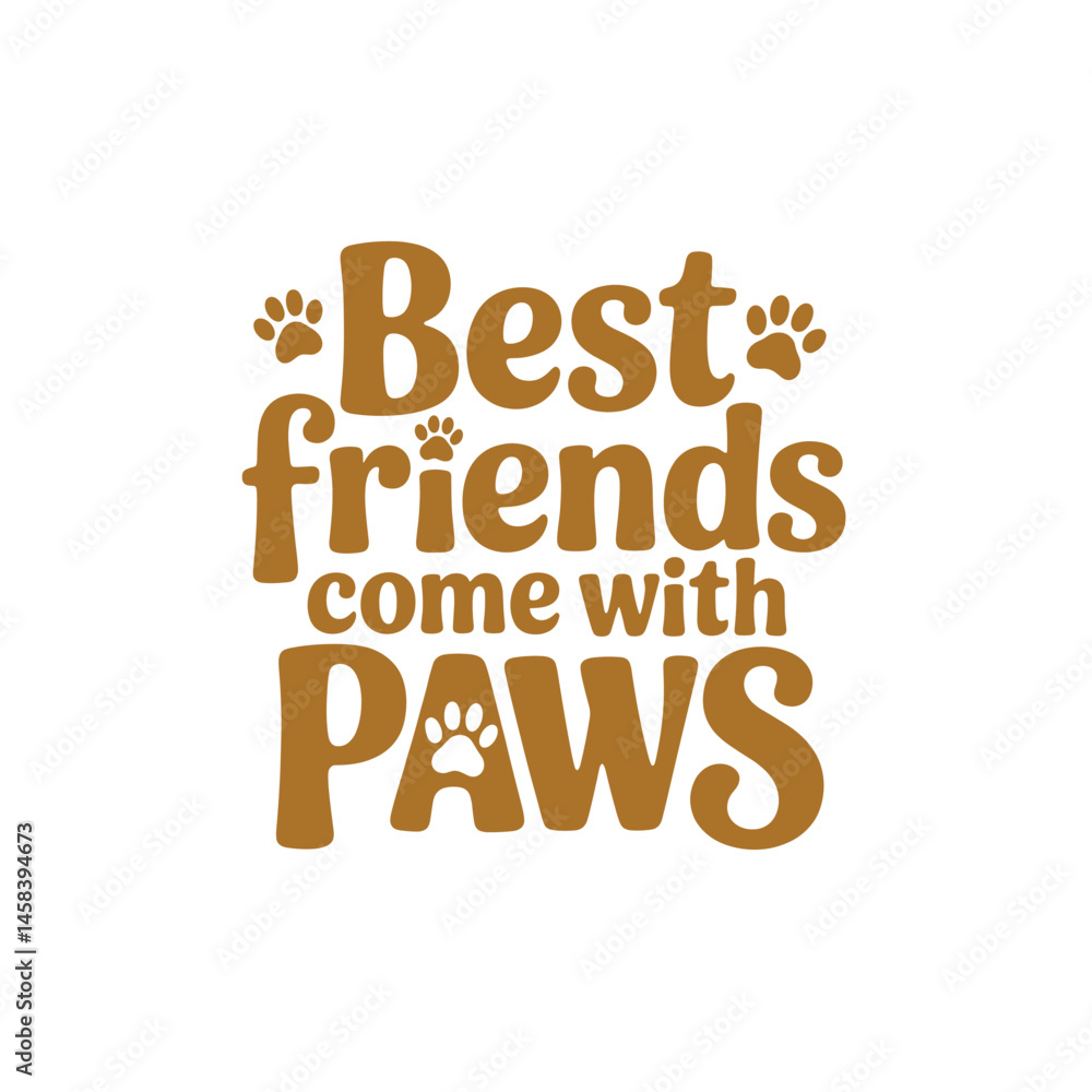 International Dog Day Typography Vector Illustration for T-Shirt Design with Paw Print and Dog Theme International Dog Day Typography Vector Illustration for T-Shirt Design with Paw Print and Dog Theme
