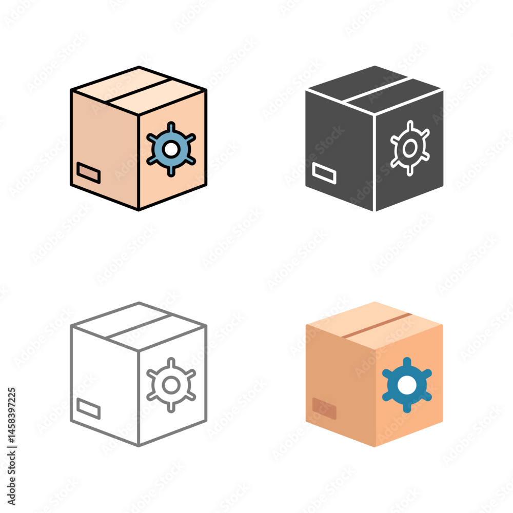 Unique Seo Packages Vector Icon Unique Seo Packages Vector Icon