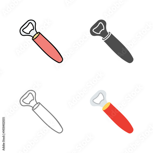 Unique Opener Vector Icon