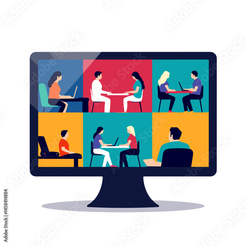 Interactive learning in digital breakout rooms, educational focus