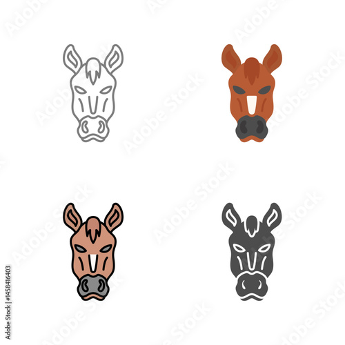 Horse Vector Icon