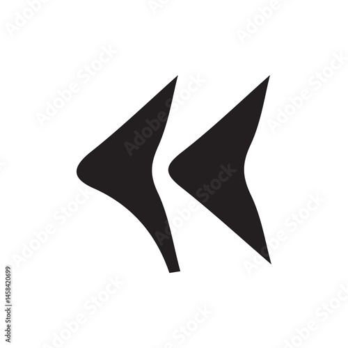 Quotes icon vector. Quotemarks outline, speech marks, inverted commas or talking marks collection. Talk bubble speech icon. vector illustration eps 10.