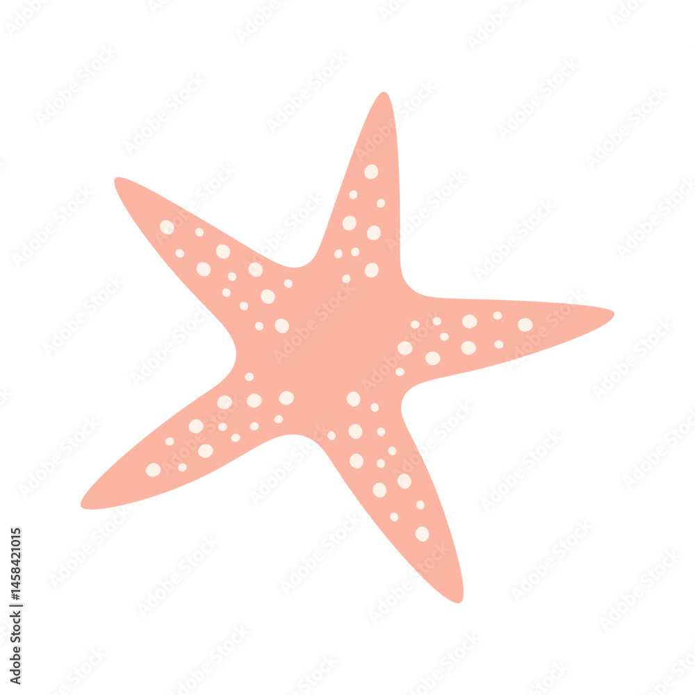 Fototapeta premium Starfish illustration