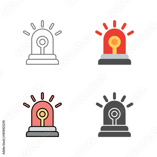 Siren Vector Icon