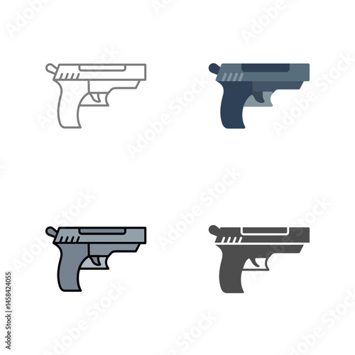 Gun Vector Icon