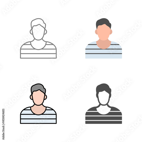 Prisioner Vector Icon