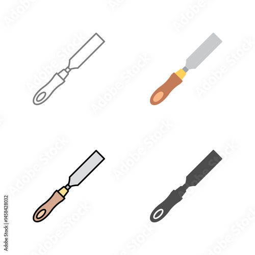 Chisel Vector Icon