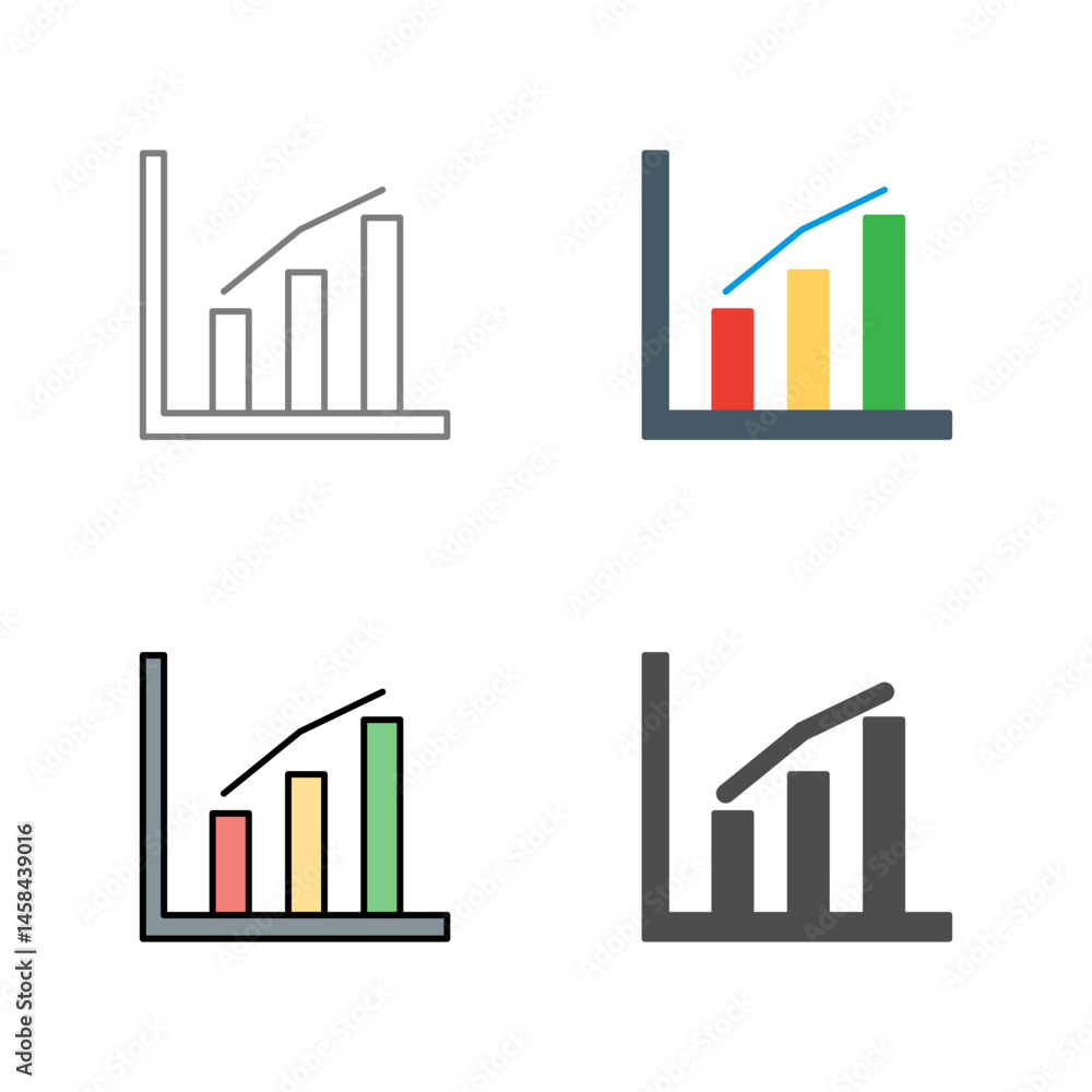 Obraz premium Statistics Vector Icon