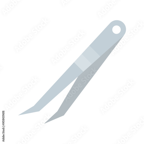 Tweezers icon vector image. Suitable for mobile apps, web apps and print media.