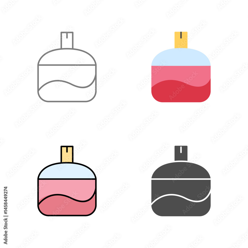 Obraz premium Fragrance Vector Icon
