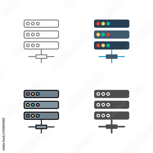Server Vector Icon