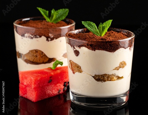 Obraz na płótnie Tiramisu w salonie