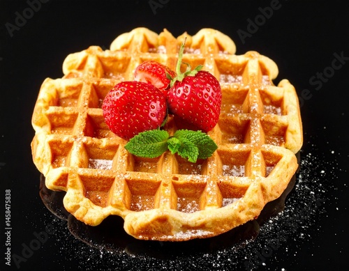 Obraz na płótnie Waffeln w salonie