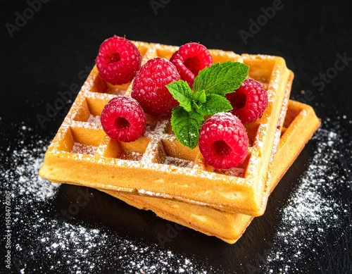 Obraz na płótnie Waffeln w salonie