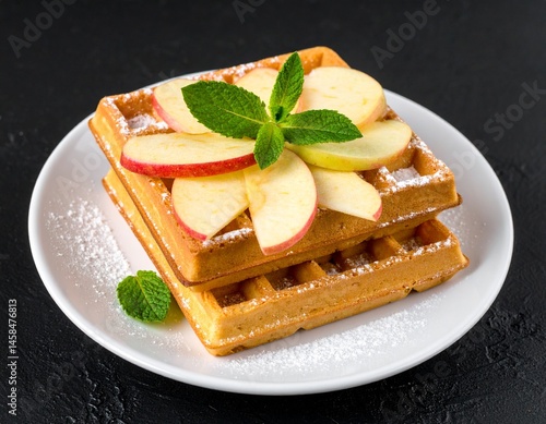 Obraz na płótnie Waffeln w salonie