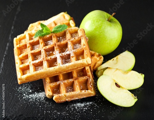 Obraz na płótnie Waffeln w salonie